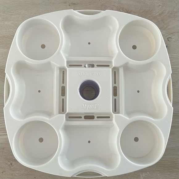 Myard Umbrella Table Tray 15 Inches for Beach, Patio, Garden, Swimming Pool - Picture 4 of 7